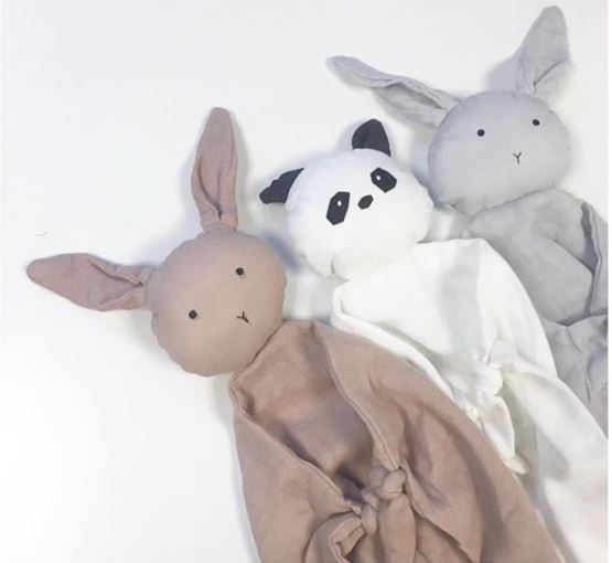 Liewood Agnete Cuddle Cloth Knuffeldoekje Rabbit Dumbo Grey
