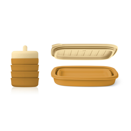 * Liewood Jose On The Go Set | Golden Caramel / Safari Mix