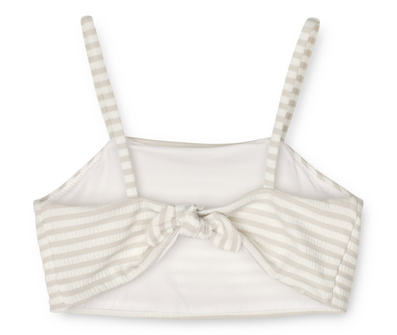 Liewood Lucette Seersucker Bikini | Stripes Crisp white / Sandy  *
