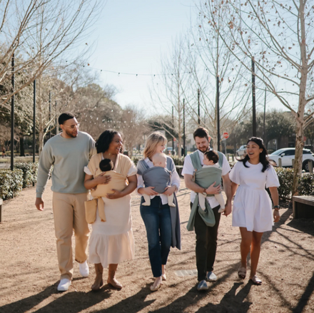 Mushie Baby Wrap draagdoek | Tradewinds