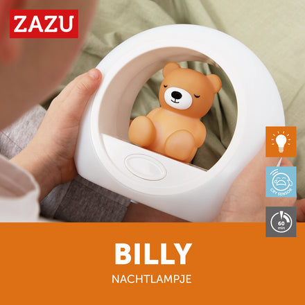 Zazu Nachtlampje Met Huilsensor Billy De Beer | Oker