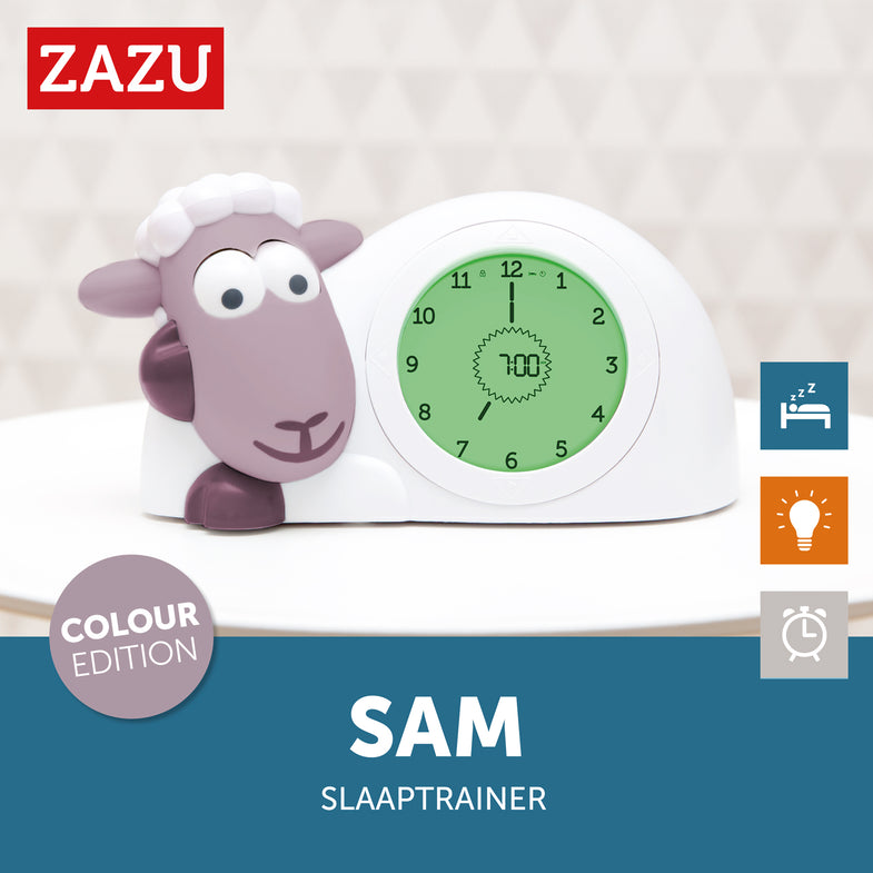 Zazu Sam Het Schaap 3 in 1 Slaaptrainer | Paars