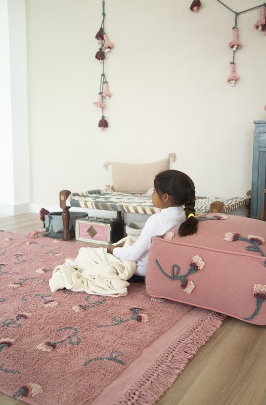 Lorena Canals Pouffe Garden Ash Rose