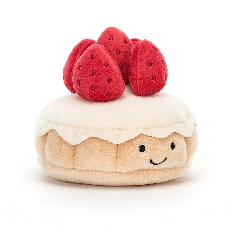 Jellycat Knuffel Pretty Patisserie | Tarte Aux Fraises