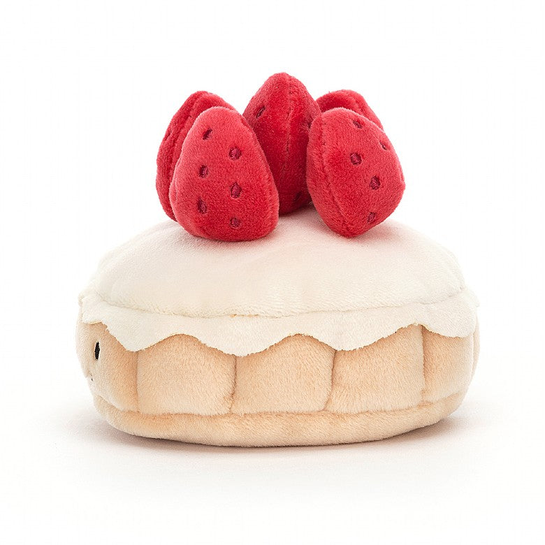 Jellycat Knuffel Pretty Patisserie | Tarte Aux Fraises