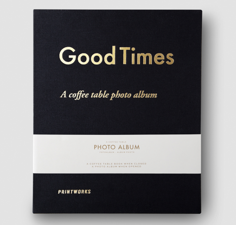 Printworks Photo Album | Good Times Black (L)