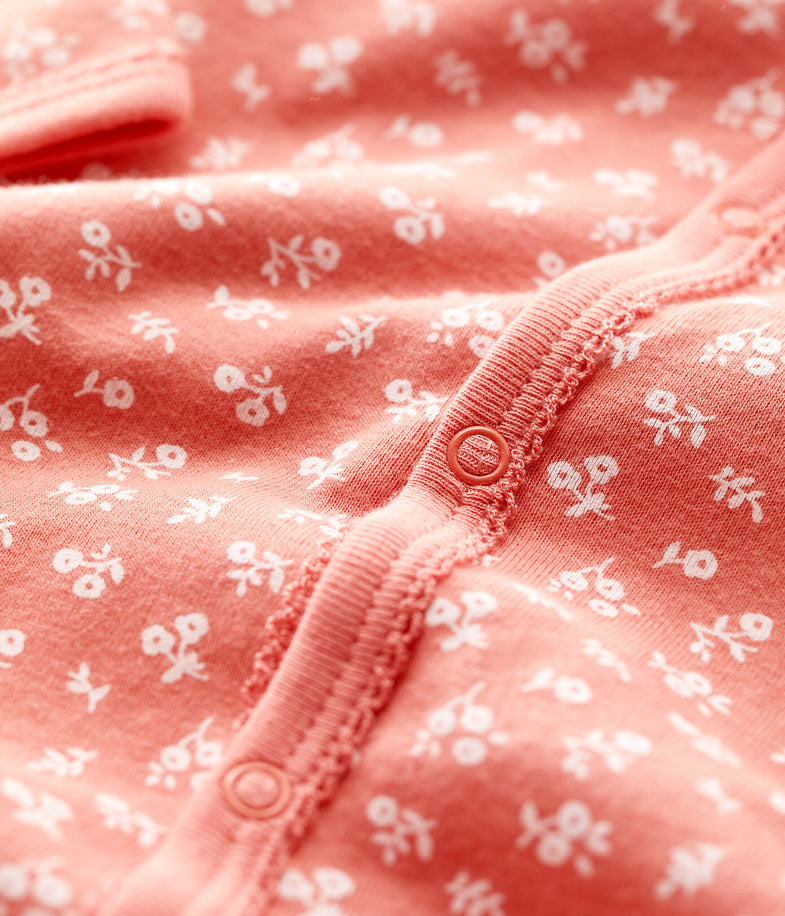Petit Bateau Baby Pyjama I Bloemenprint *
