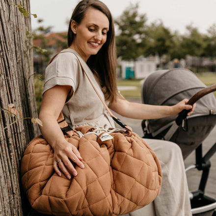 Play And Go Opbergzak Speelmat Organic | Tawny Brown