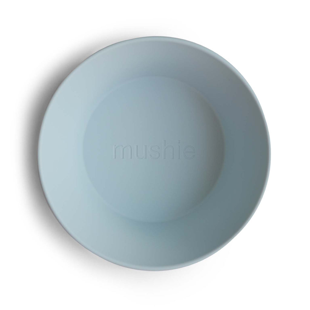 Mushie Set 2 Bowls Rond | Powder Blue