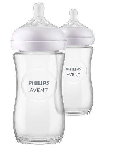 Avent Natural 3.0 Zuigfles SCY933/02 240ml | Glas Duo