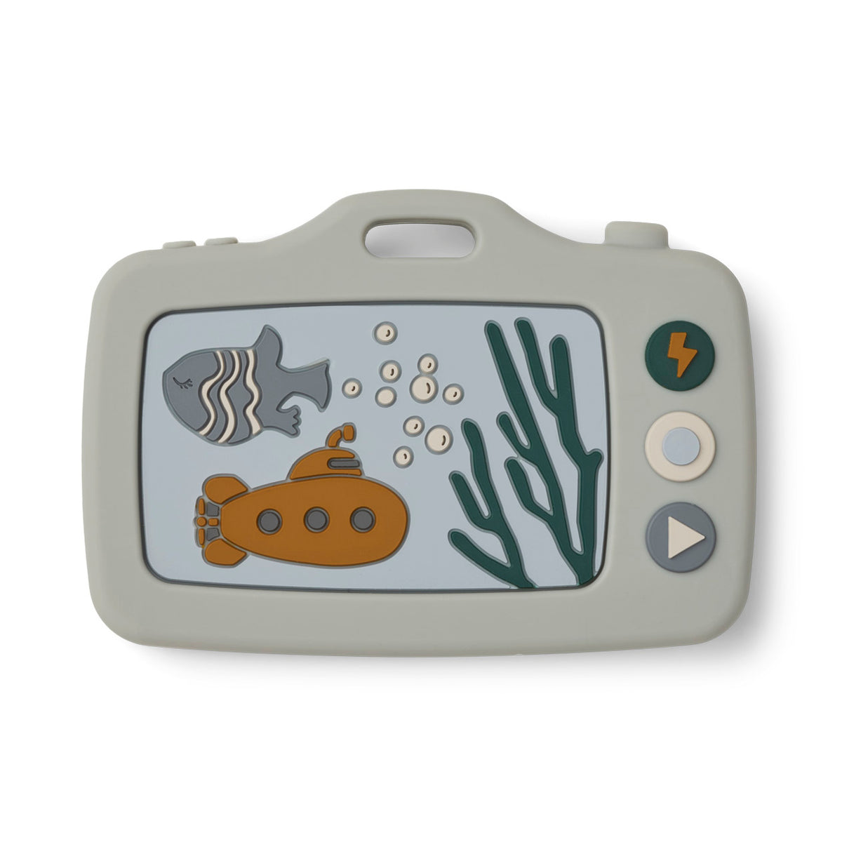 Liewood Steven Siliconen Camera | Sea Creatures Blue Mix