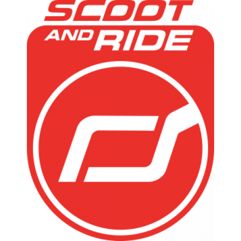 Scoot and Ride logo bij de Highwaykick 1 in Rose