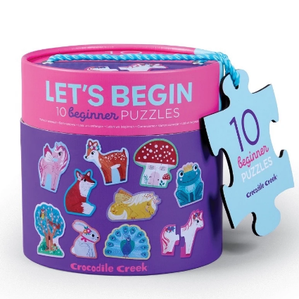 Crocodile Creek 10 puzzels beginner | Unicorn