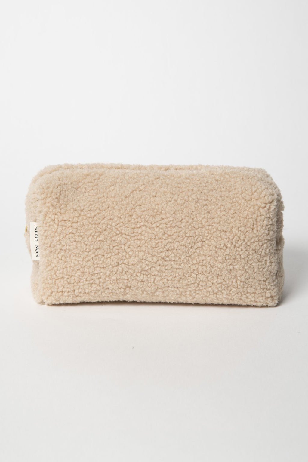 Studio Noos Toilettas Chunky Pouch | Teddy Ecru