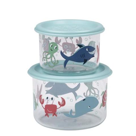 SugarBooger set 2 snackdoosjes Ocean