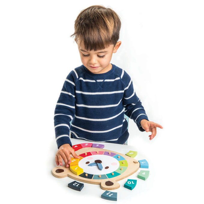 Tender Leaf Toys Clock | Bear Colours
