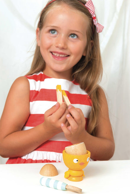 Le Toy Van Houten Eitjesset Chicky Chick
