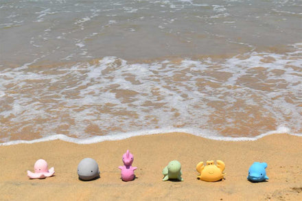 Tikiri Badspeeltje met belletje | Zeepaardje