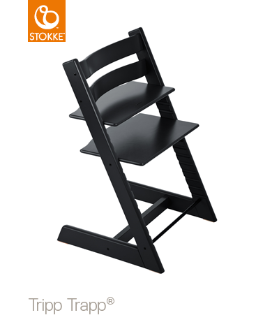 Stokke® Tripp Trapp® Stoel Black - Zwart