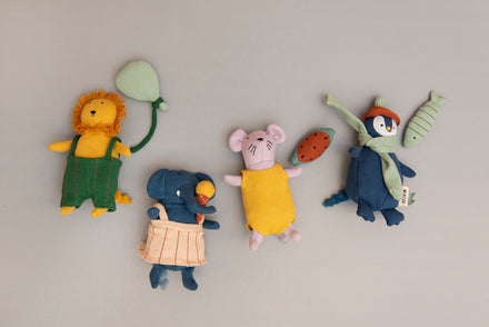 * Trixie Puppet World Pluche Speeldiertje Small Mrs. Mouse