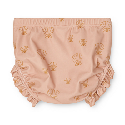Liewood Mila Baby Swim Pants | Sea shell / Pale tuscany