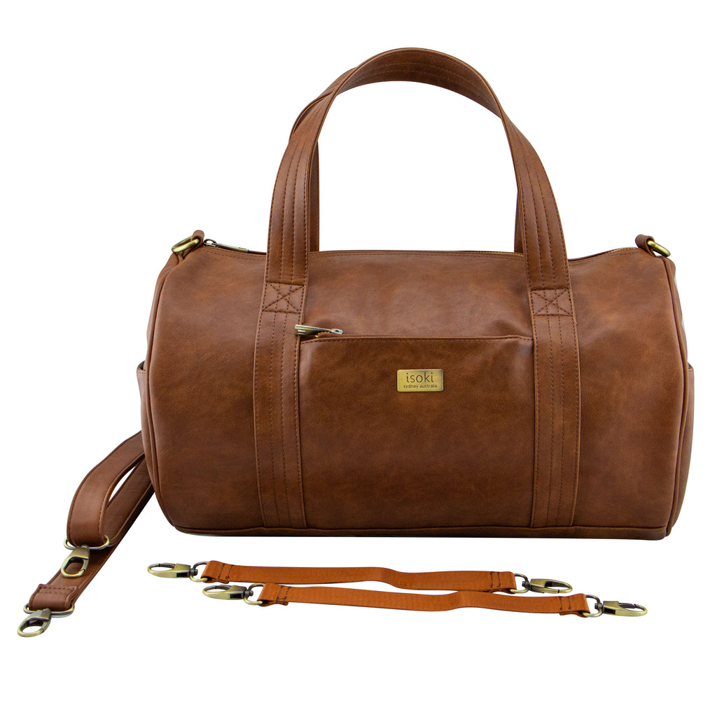 * Isoki Luiertas Kingston Duffle Bag Redwood