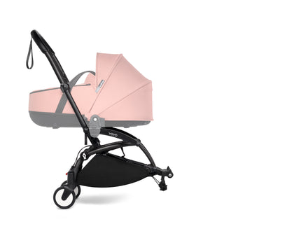 * Stokke® YOYO Connect Lichte Dubbele Plooibuggy | Zwart Zonder Kap