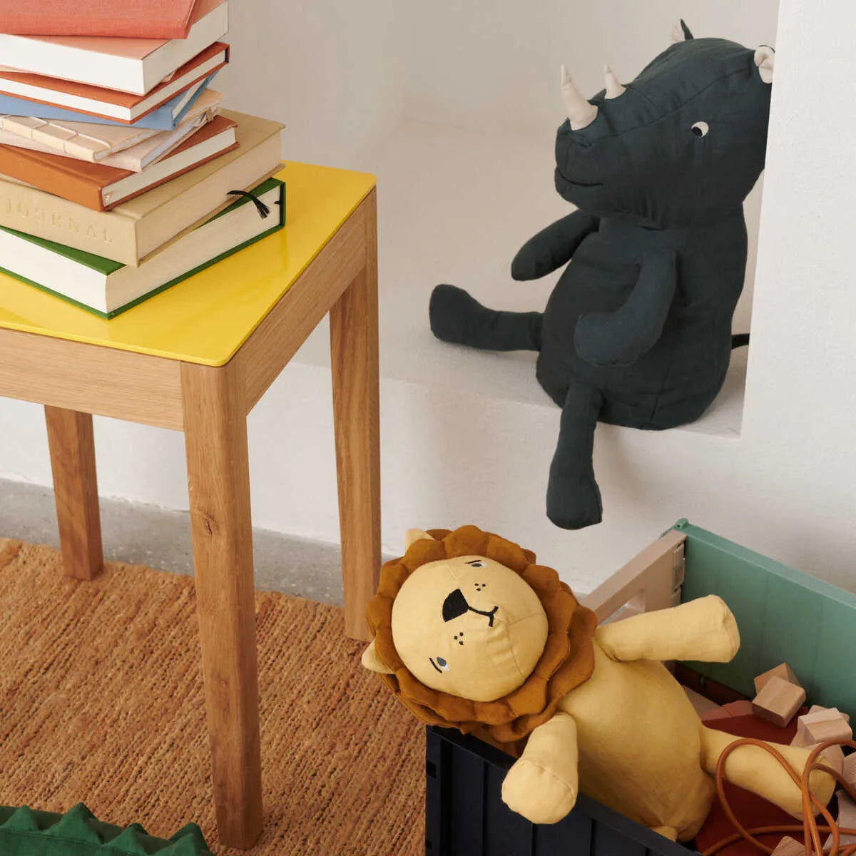 *  Liewood Halfdan Teddy Knuffel Large | Lion Yellow Mellow