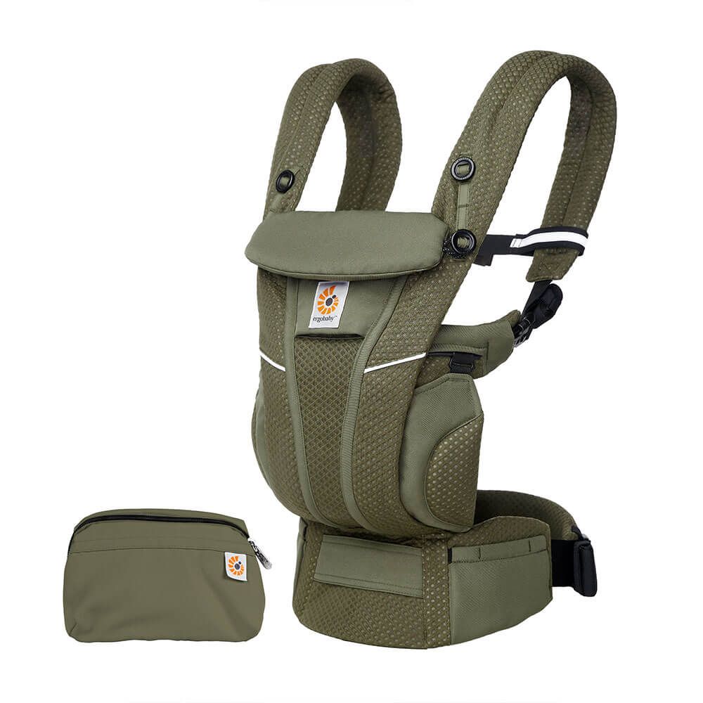 Ergobaby 4 position draagzak 360 Omni Breeze | Olive Green
