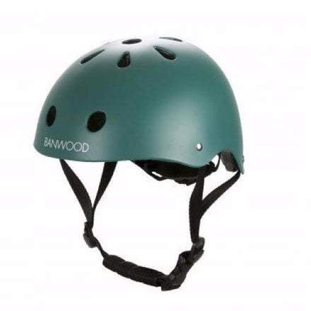 Banwood matte helm Groen - DE GELE FLAMINGO - Kids concept store 