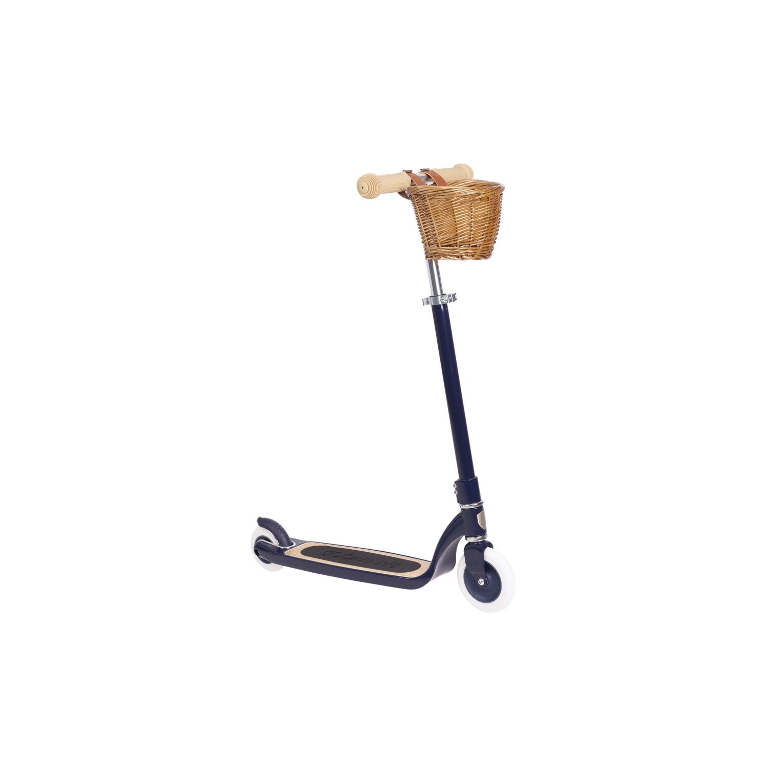 * Banwood Maxi Scooter Met Fietsmand | Navy Blue