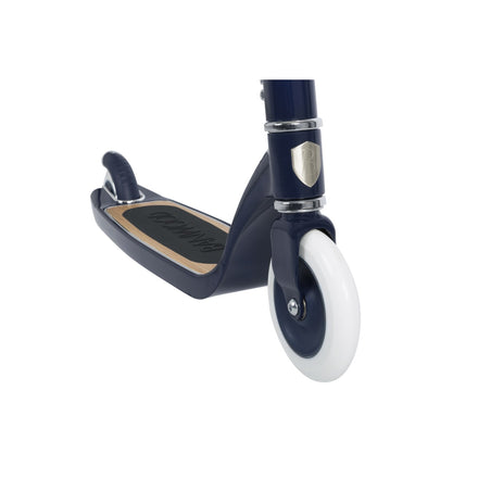 * Banwood Maxi Scooter Met Fietsmand | Navy Blue