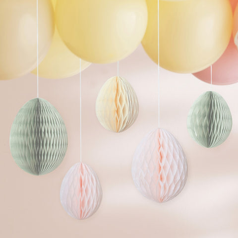 Ginger Ray Easter Egg Deco | Pastel Honeycomb