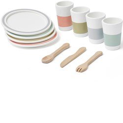 Kid's Concept Houten Bistro Eetset 4pers