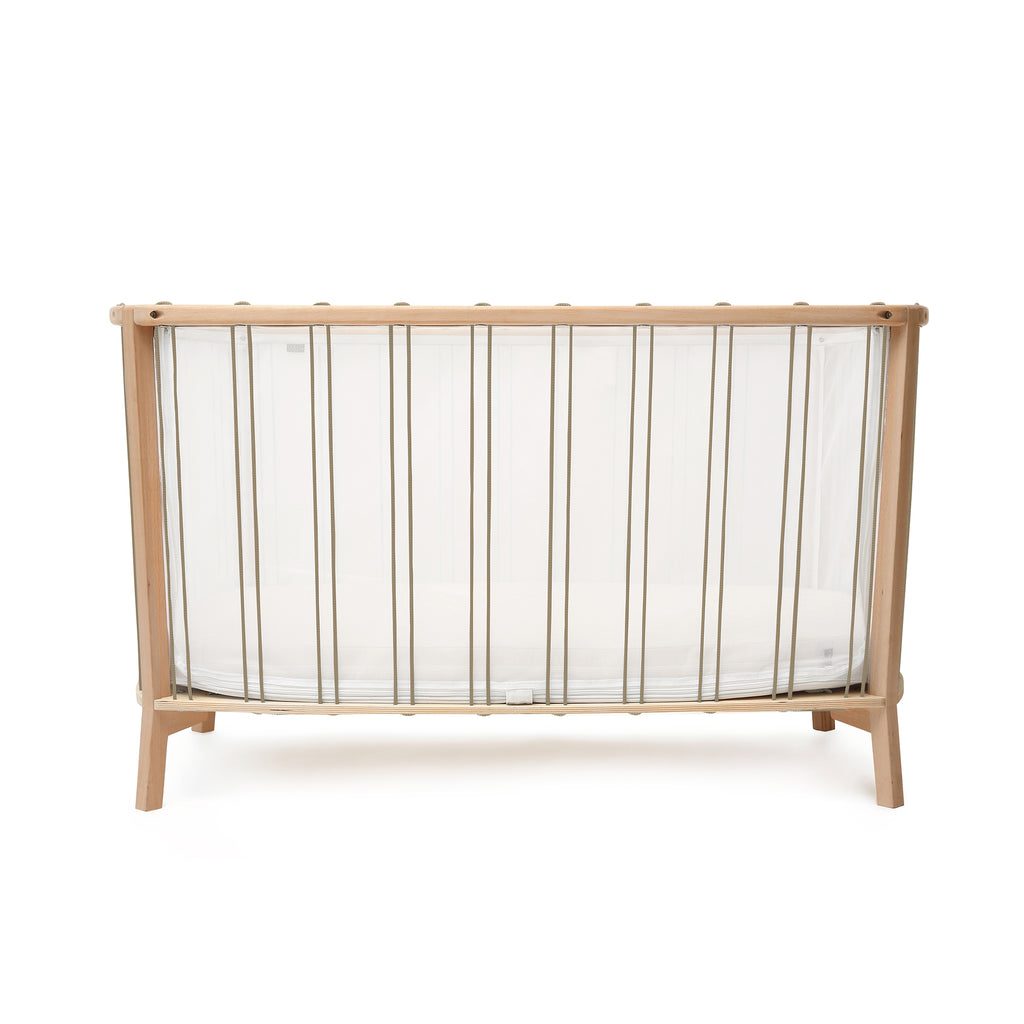 Charlie Crane Aanpasbaar Babybed KIMI 130x76cm | Hazelnut
