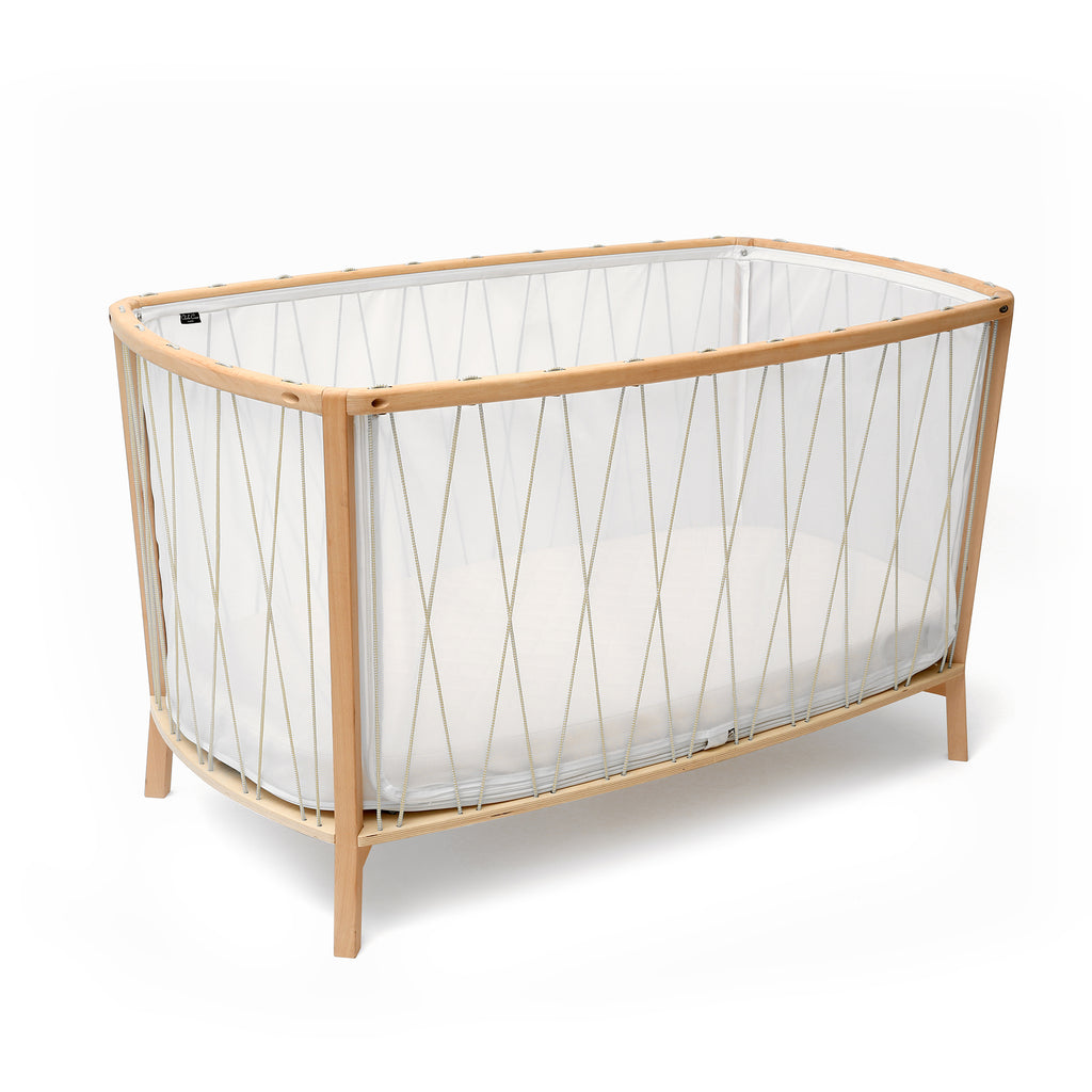 Charlie Crane Aanpasbaar Babybed KIMI 130x76cm | Desert