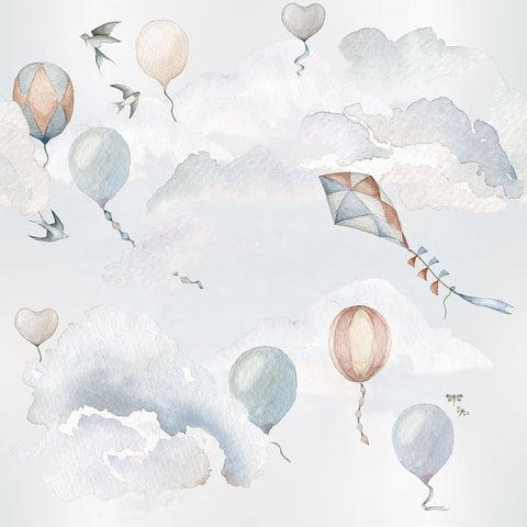 Dekornik Behang I Balloons Fairytale