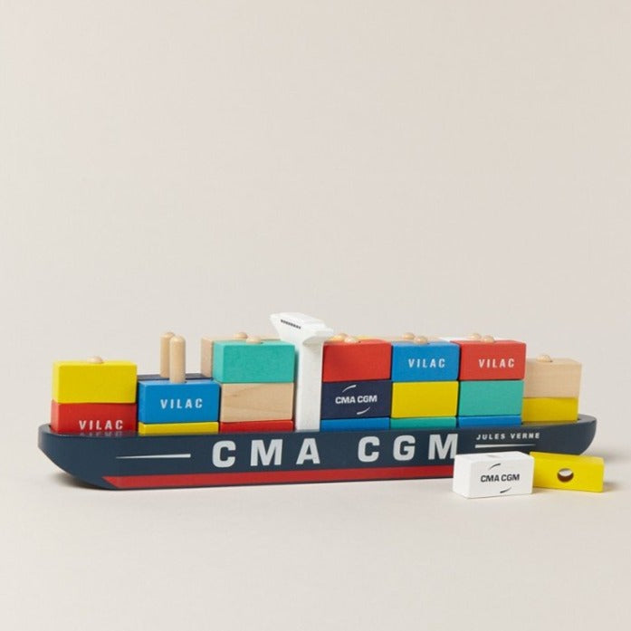 * Vilac Houten Containerschip