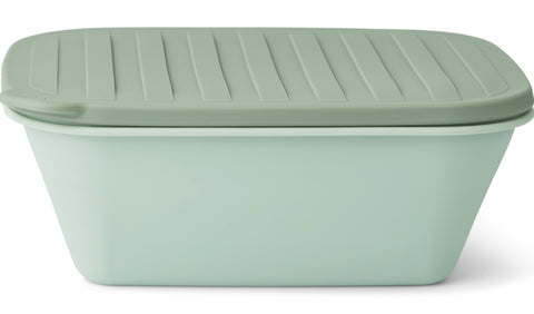 Liewood Franklin Foldable Lunch Box | Dusty Mint / Faune Green Mix*