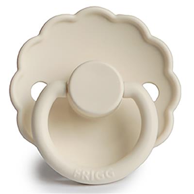 daisy Siliconen Fopspeen 0-6M Ronde Cream