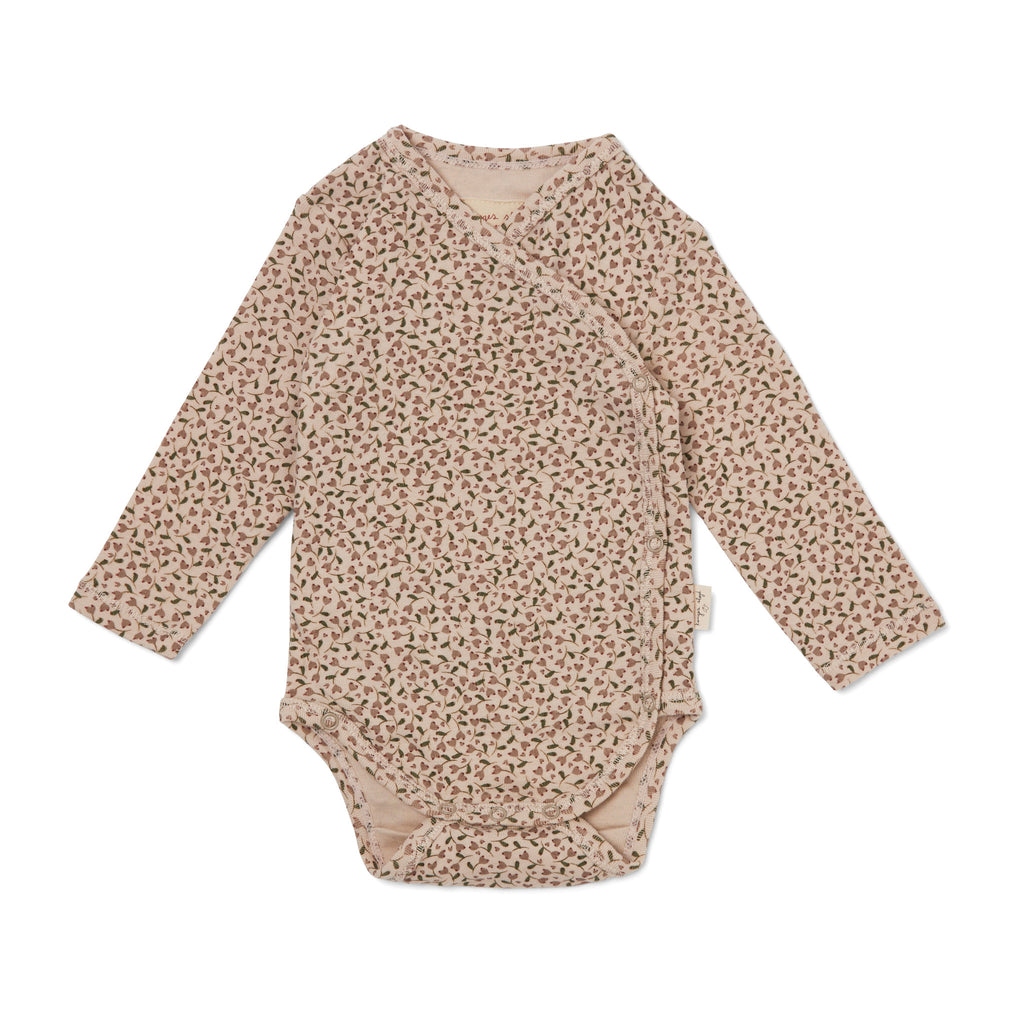 * Konges Sløjd newborn overslag romper Milk Tank