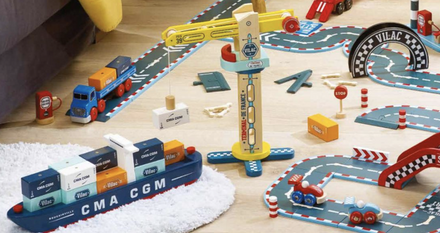 * Vilac Houten Containerschip