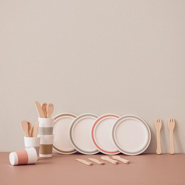 Kid's Concept Houten Bistro Eetset 4pers