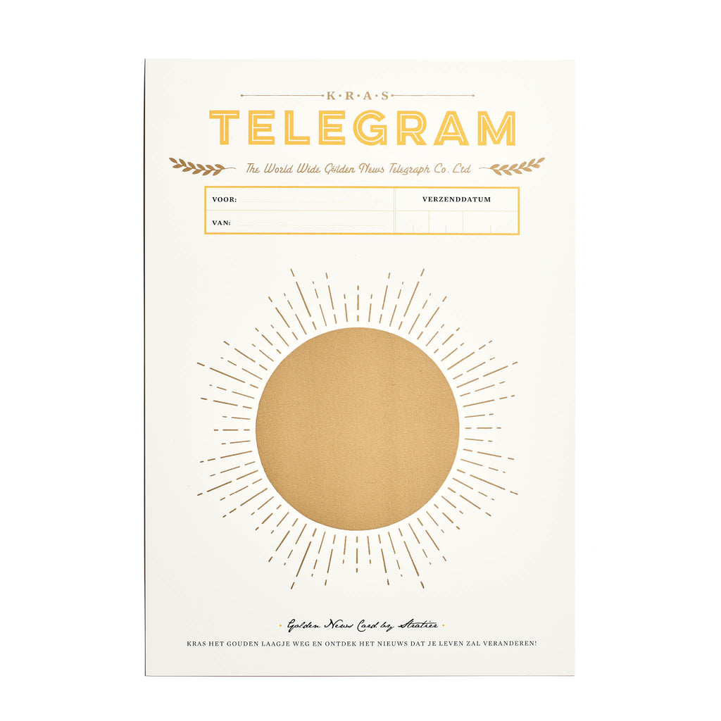 * Stratier Krastelegram | Wij krijgen een kindje!