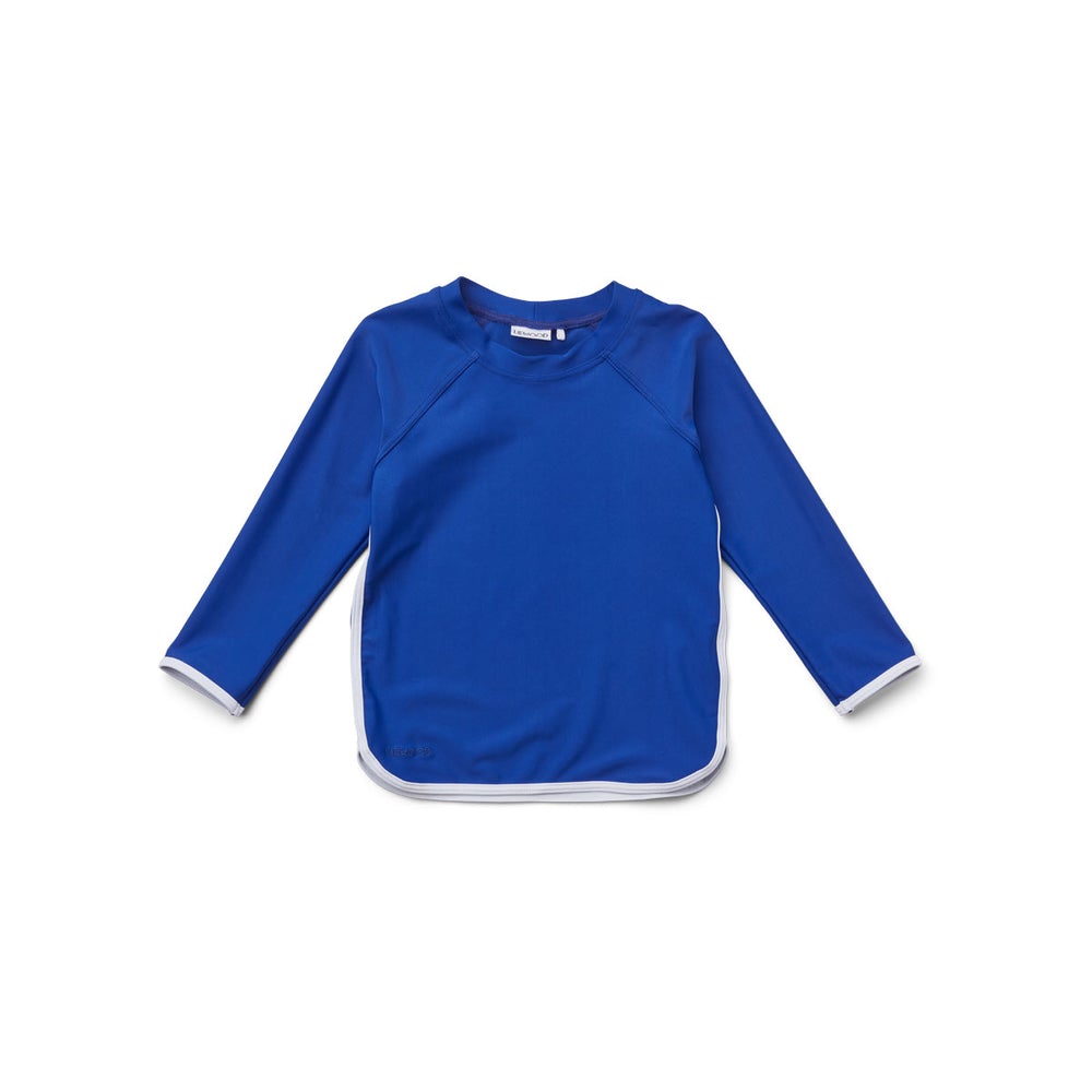 *  Liewood Manta UV Swim T-shirt | Surf Blue