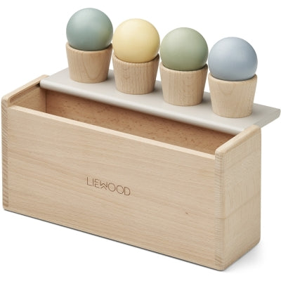 * Liewood Bay Ice Cream Toy 4-pack | Blue Multi Mix