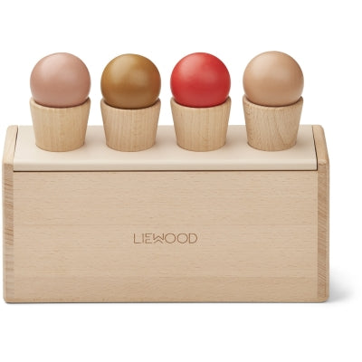 Liewood Bay Ice Cream Toy 4-pack | Rose Multi Mix*