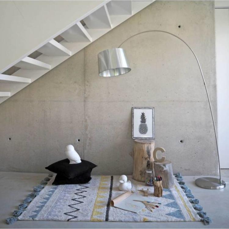 Lorena Canals machinewasbaar tapijt 120x160cm Azteca Natural Vintage Nude Medium