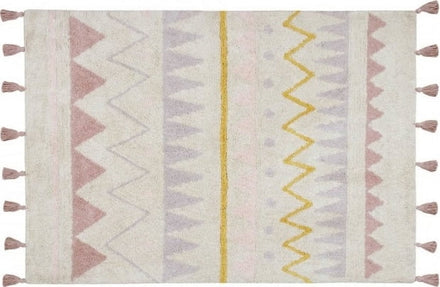 Lorena Canals machinewasbaar tapijt 120x160cm Azteca Natural Vintage Nude Medium