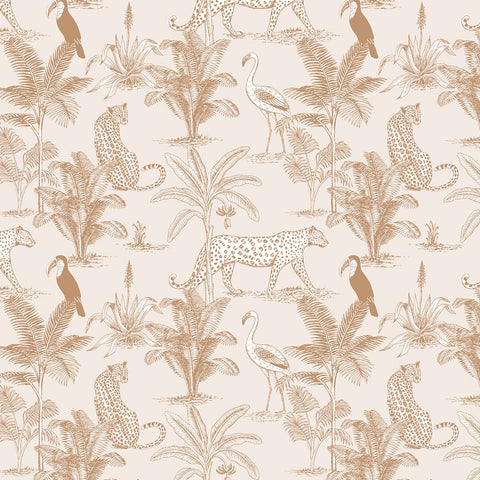 May And Fay Behang Jungle Beige